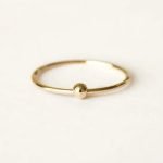 14K Gold Filled Fidget Handmade Bead Ring